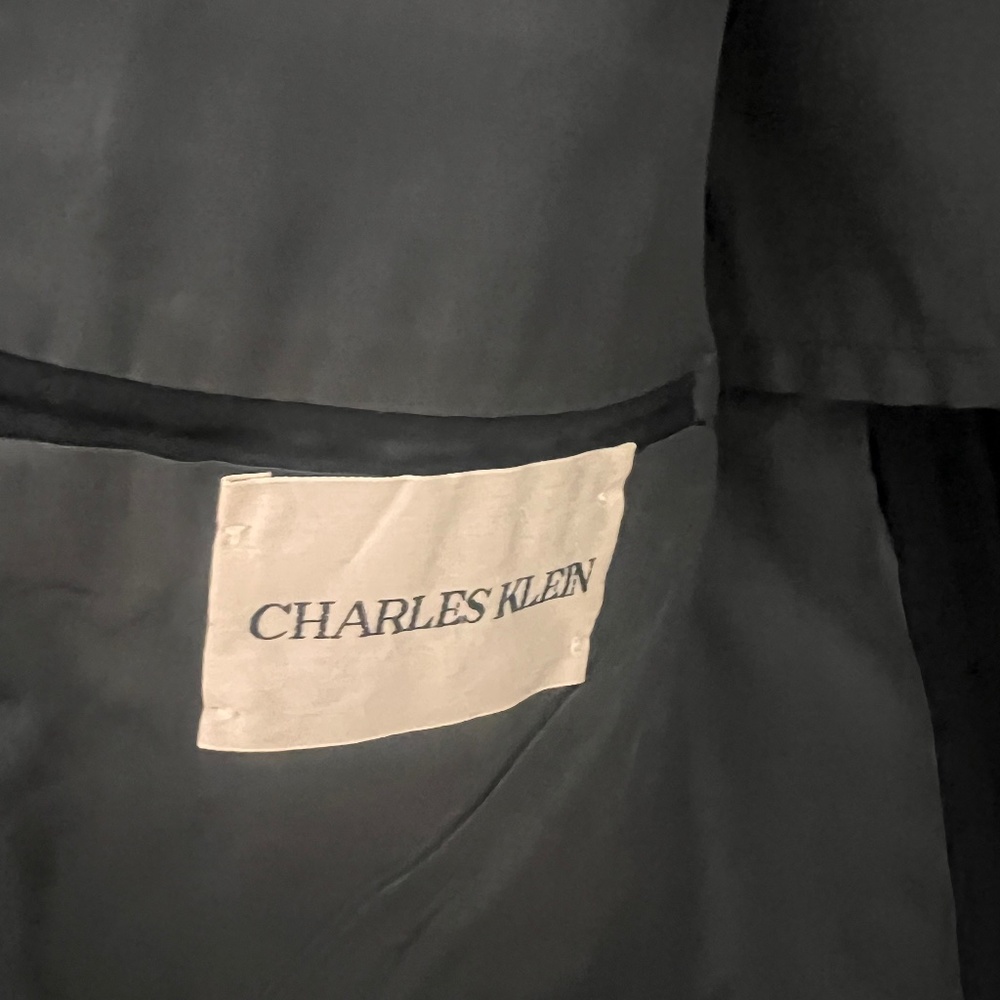 Men’s navy wool winter sportscoat